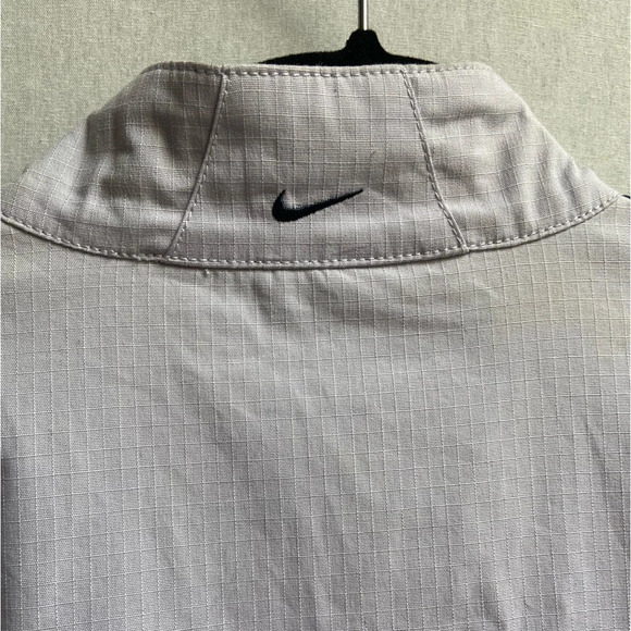 Nike Dri fit cotton blend light  weight full zip jacket Sz M - Picture 8 of 12